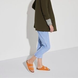 Birkenstock Suede Womens Sandals Size 37